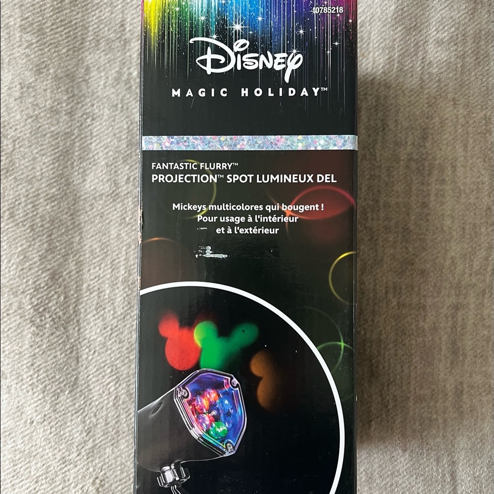 NIB Disney Mickey Mouse holiday projection light